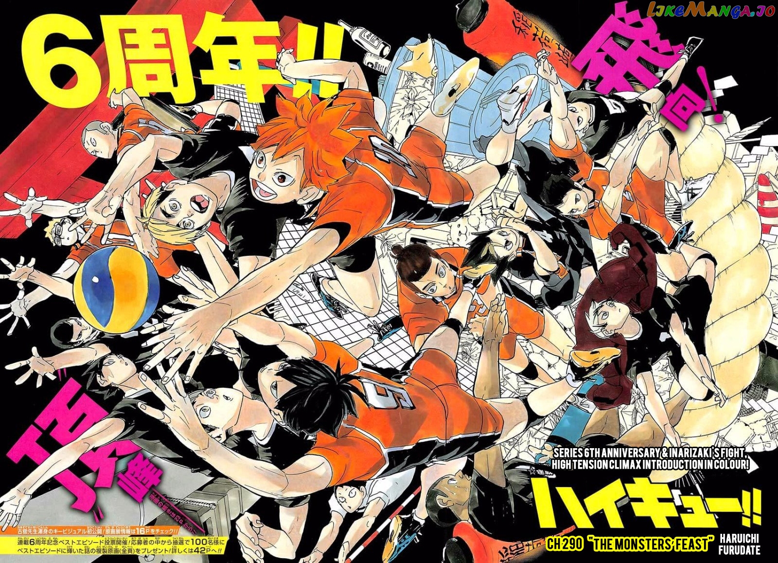 Haikyuu!!, Chapter 290 image 03
